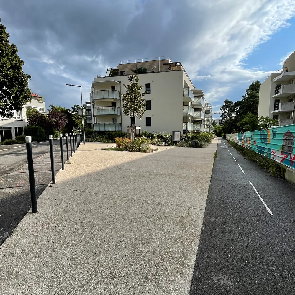 Aménagement raté chemin de Collex