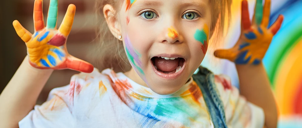 Jeune enfant à l'école à Ferney-Voltaire