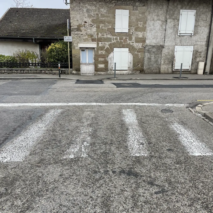 Passage Piéton rue de Versoix